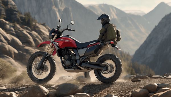 La Honda dominator nx, une moto trail emblématique et performante