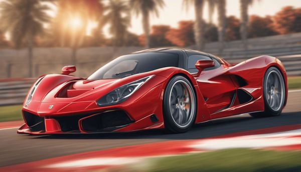 Vitesse de pointe impressionnante d’une Ferrari F40